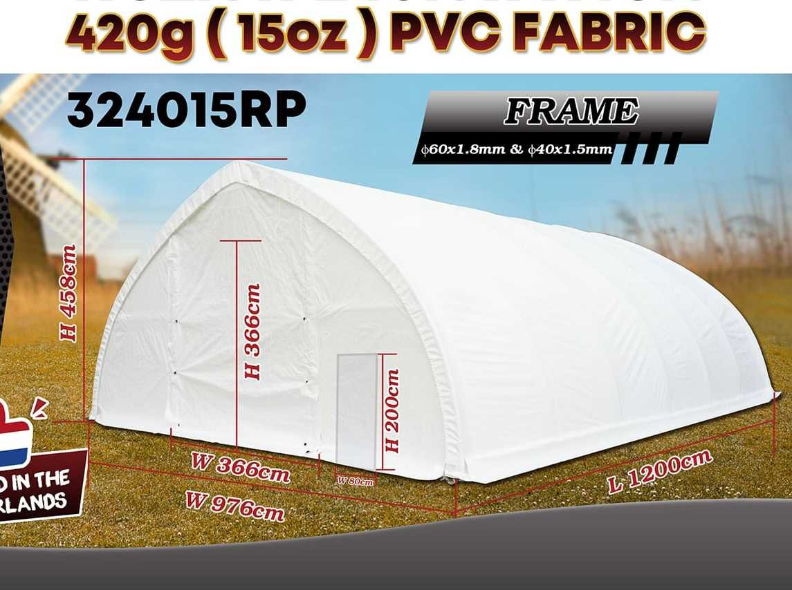 Rhino-Cross-Shelter 324015RP - 12x9,76x4,58 m - מכל אחסון: תמונה 2 Rhino-Cross-Shelter 324015RP - 12x9,76x4,58 m - מכל אחסון: תמונה 2