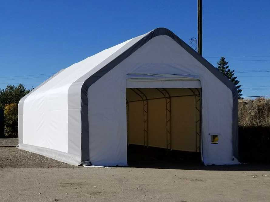 Rhino-Cross-Shelter 4012021DP - 36,6x12,2x6,4 m - מכל אחסון: תמונה 1 Rhino-Cross-Shelter 4012021DP - 36,6x12,2x6,4 m - מכל אחסון: תמונה 1