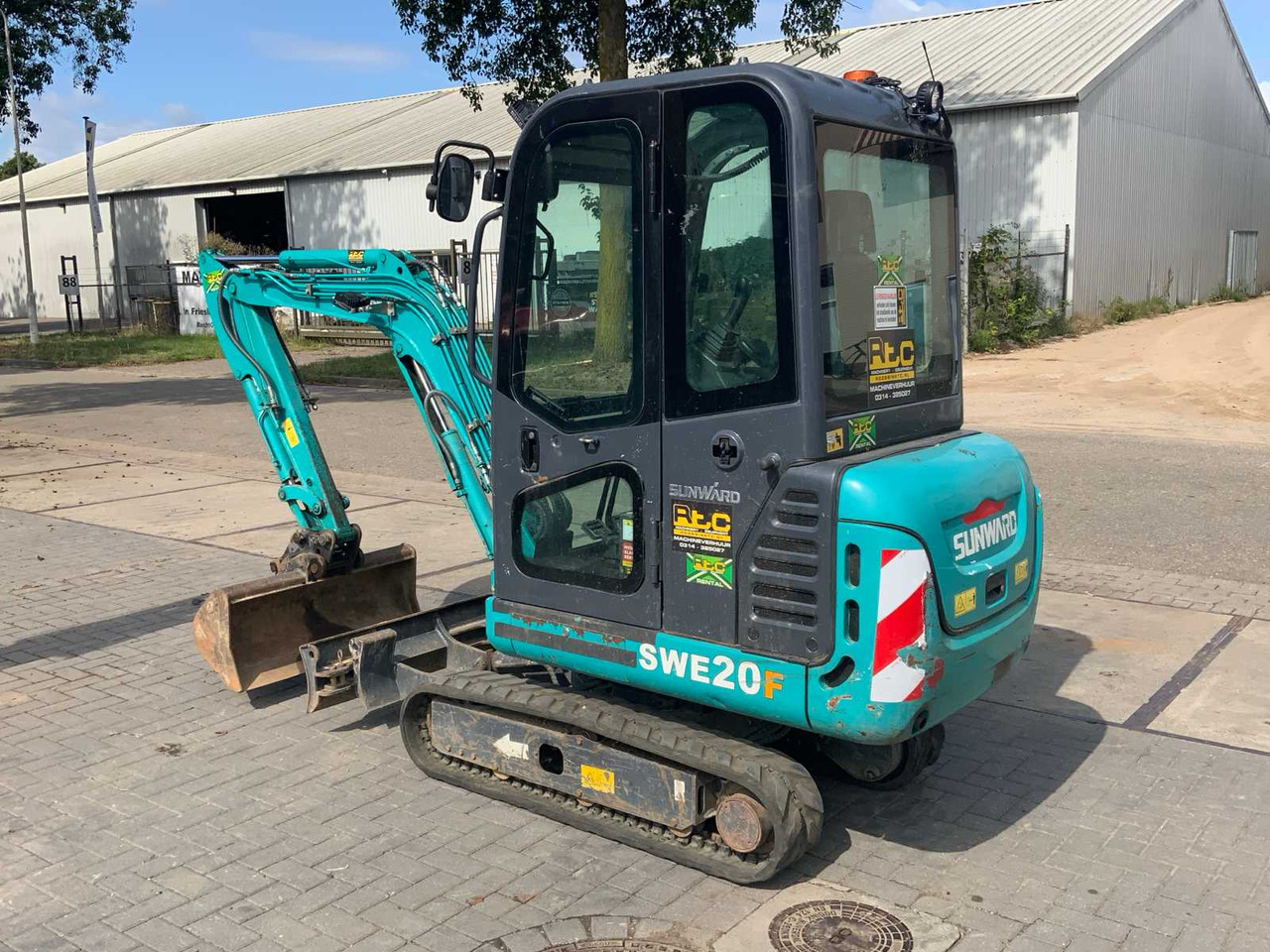 Sunward SWE20F - מחפר סורק: תמונה 3 Sunward SWE20F - מחפר סורק: תמונה 3