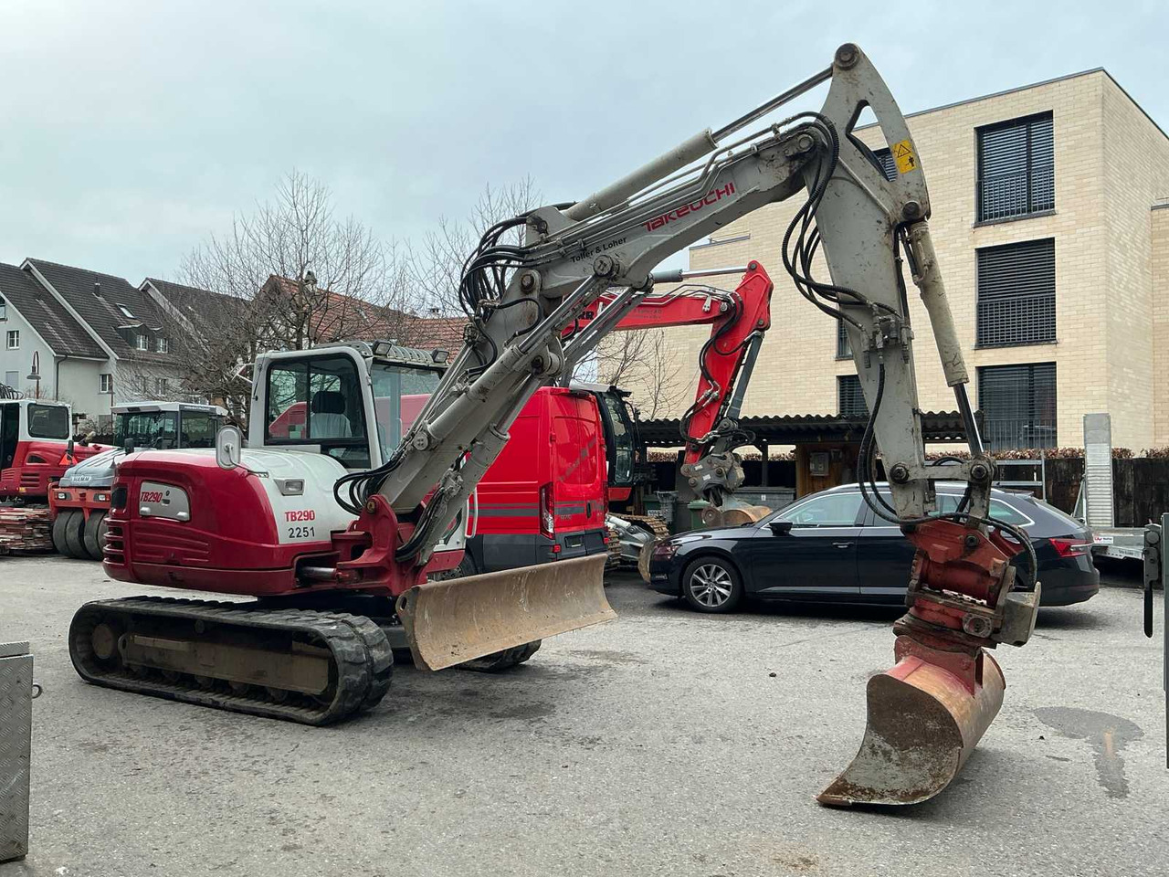 Takeuchi TB290 - מיני מחפר: תמונה 1 Takeuchi TB290 - מיני מחפר: תמונה 1
