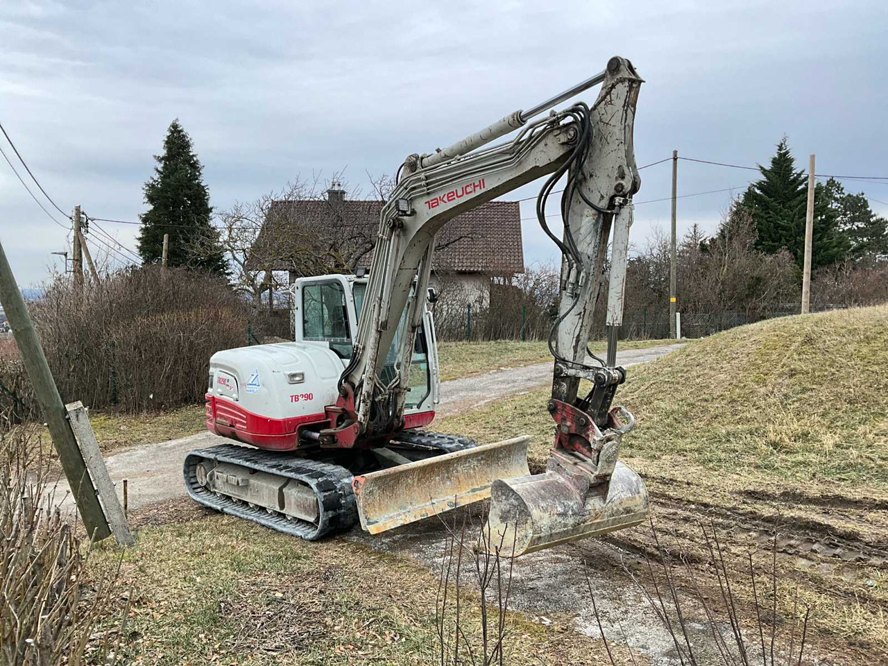Takeuchi TB290 - מיני מחפר: תמונה 4 Takeuchi TB290 - מיני מחפר: תמונה 4