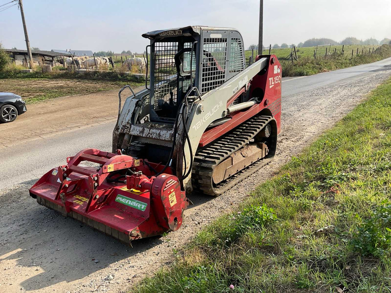 Takeuchi TL150 - מעמיס היגוי החלקה: תמונה 1 Takeuchi TL150 - מעמיס היגוי החלקה: תמונה 1