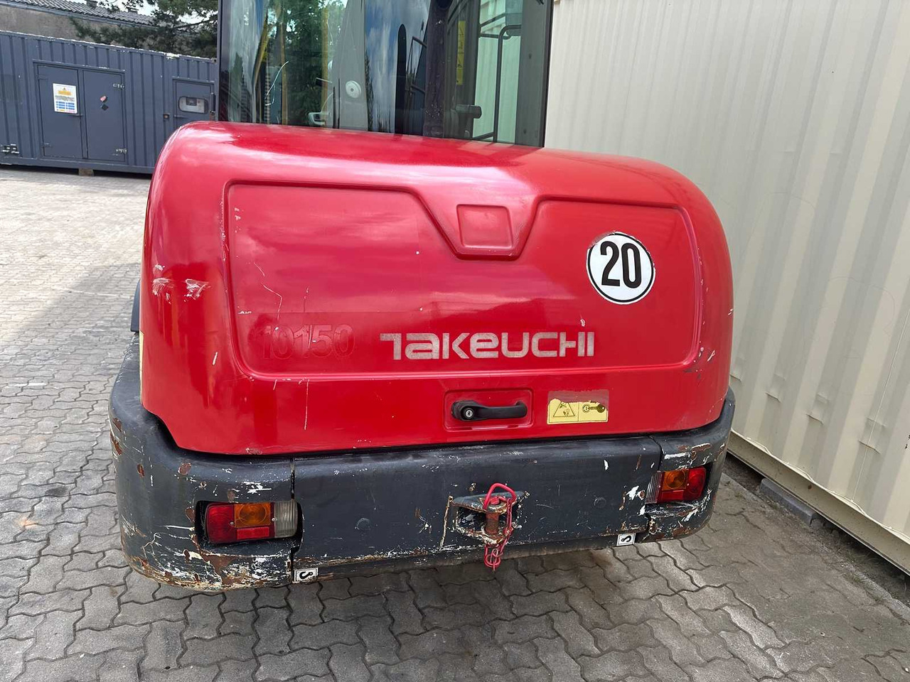 מעמיס גלגלים Takeuchi TW9: תמונה 13