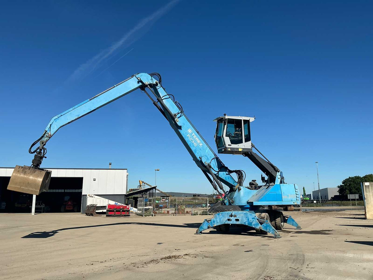 Terex-Fuchs MHL 340 - מחפר גלגלים: תמונה 4 Terex-Fuchs MHL 340 - מחפר גלגלים: תמונה 4