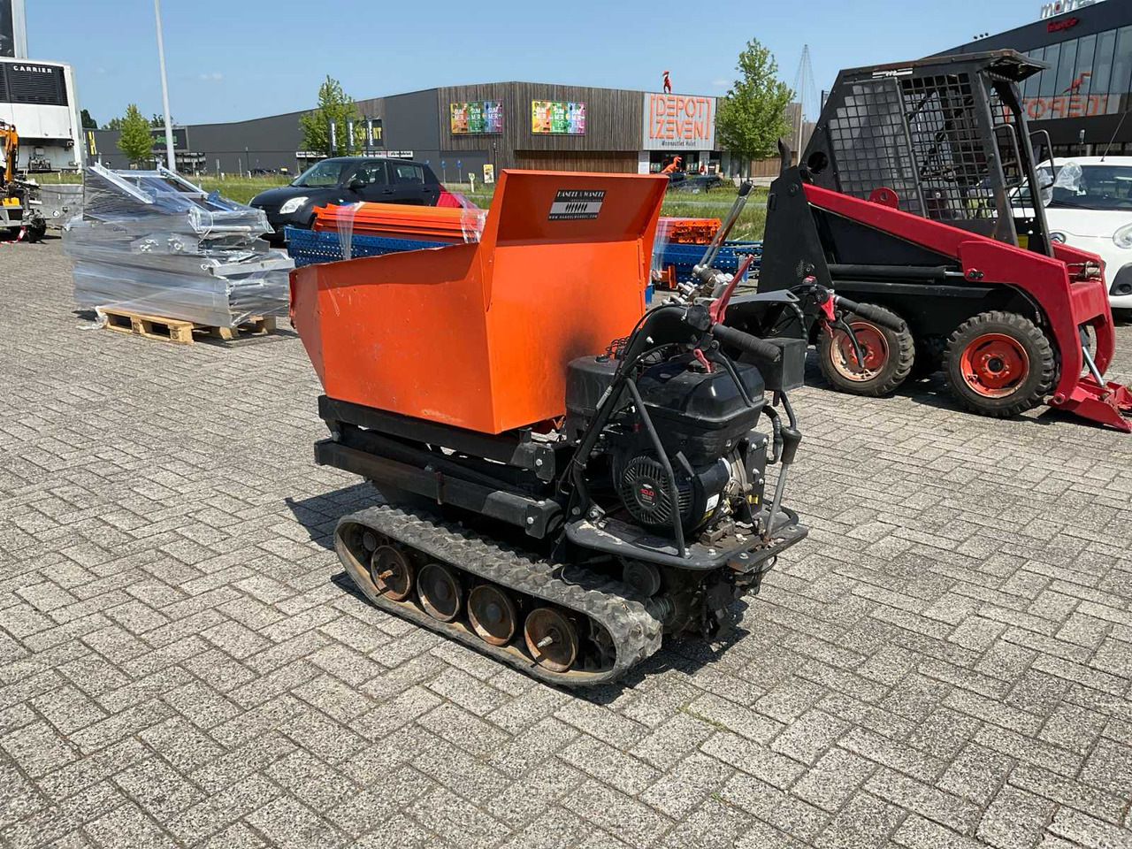 Tracked dumper - מסיר פסולת: תמונה 4 Tracked dumper - מסיר פסולת: תמונה 4
