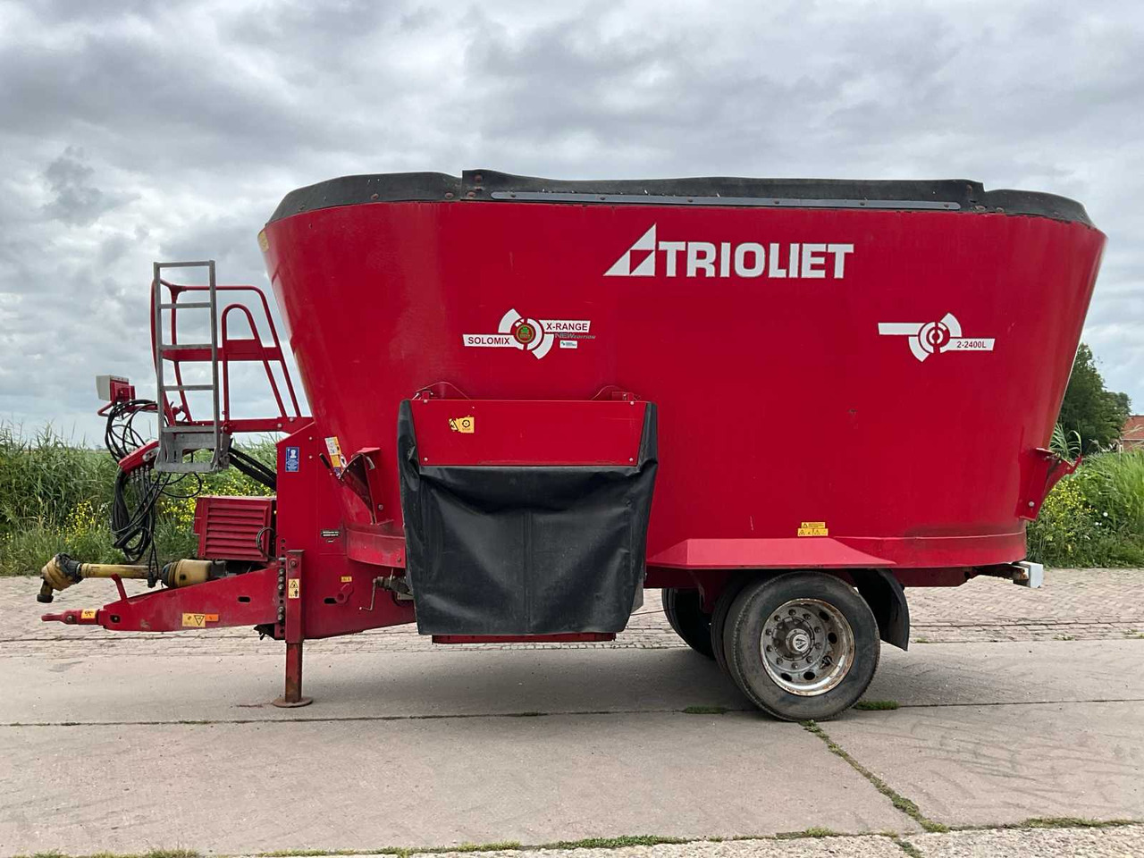 Trioliet Solomix 2-2400L X Range - עגלת מערבל מספוא: תמונה 5 Trioliet Solomix 2-2400L X Range - עגלת מערבל מספוא: תמונה 5