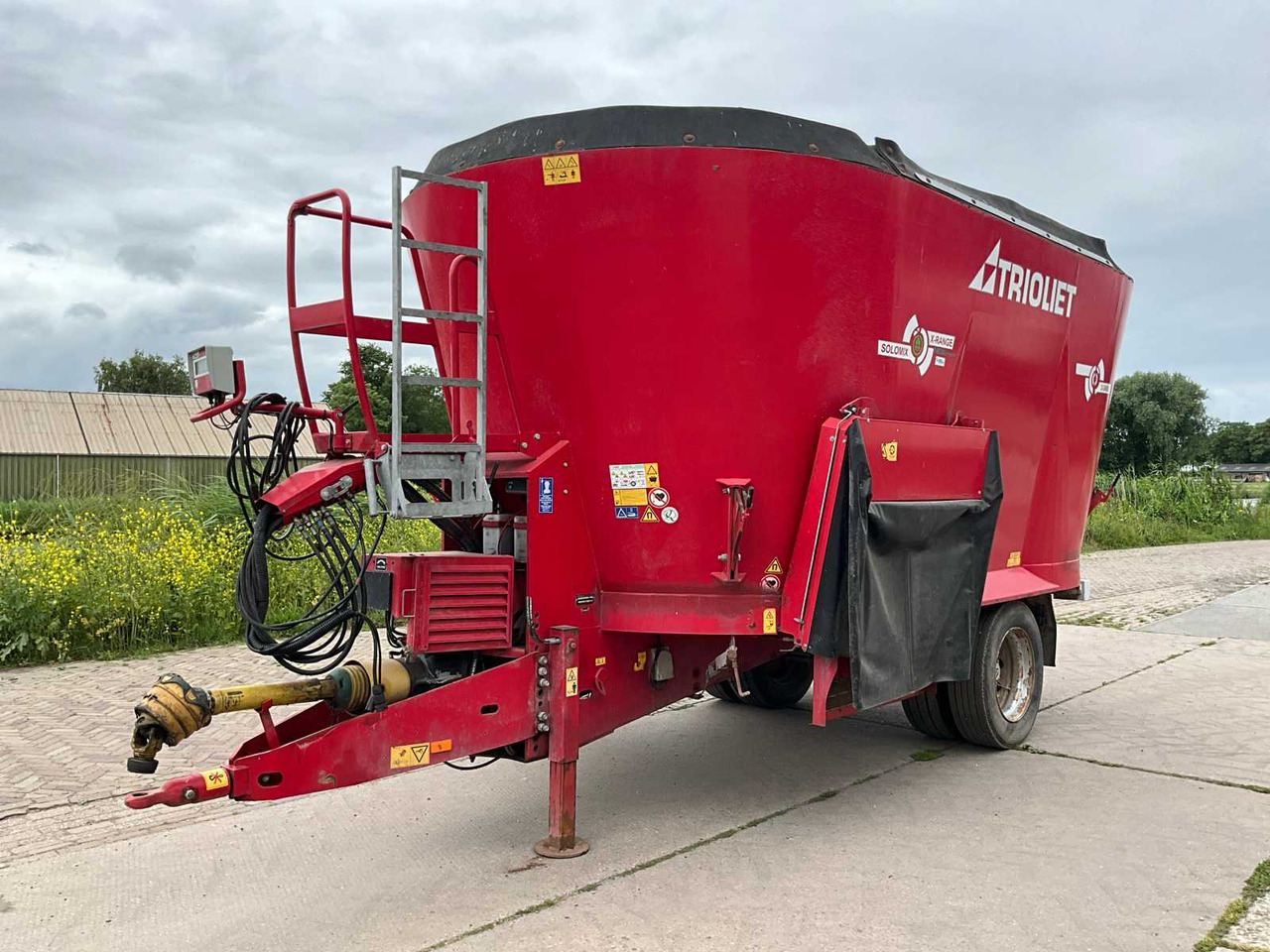Trioliet Solomix 2-2400L X Range - עגלת מערבל מספוא: תמונה 2 Trioliet Solomix 2-2400L X Range - עגלת מערבל מספוא: תמונה 2