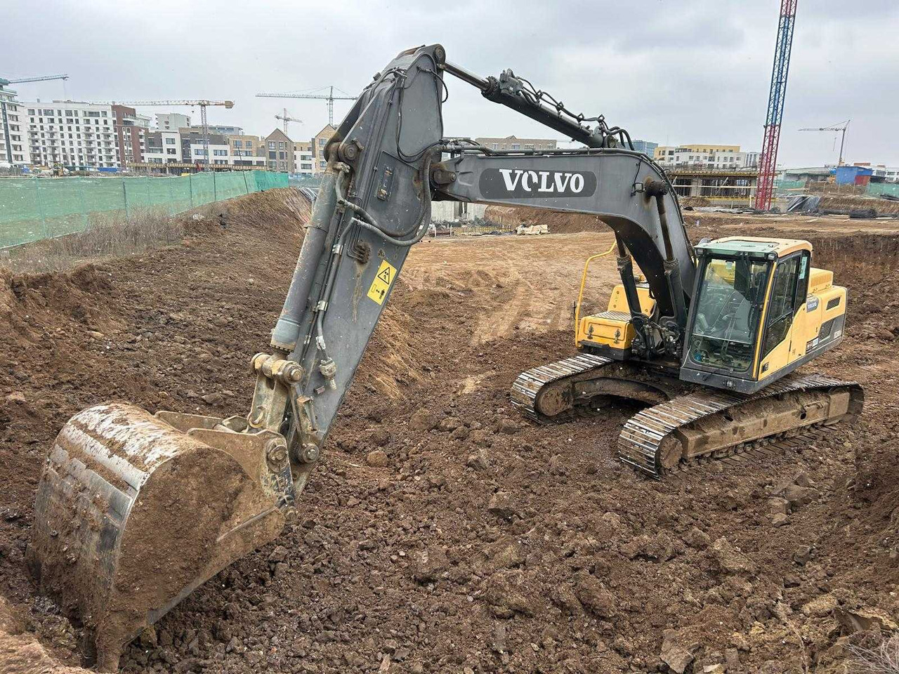 VOLVO EC 250 DNL - מחפר סורק: תמונה 1 VOLVO EC 250 DNL - מחפר סורק: תמונה 1