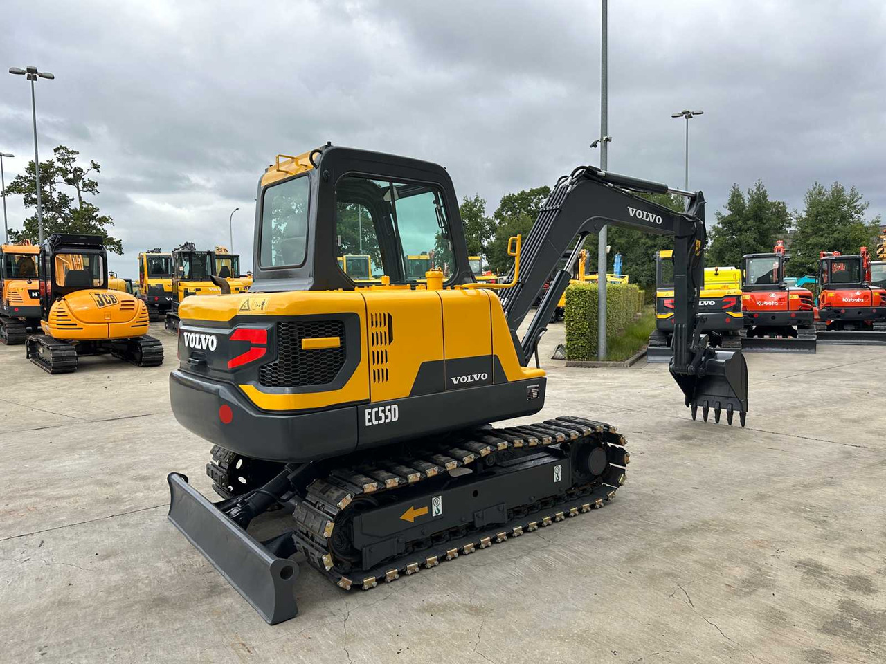 Volvo EC55D - מחפר סורק: תמונה 4 Volvo EC55D - מחפר סורק: תמונה 4