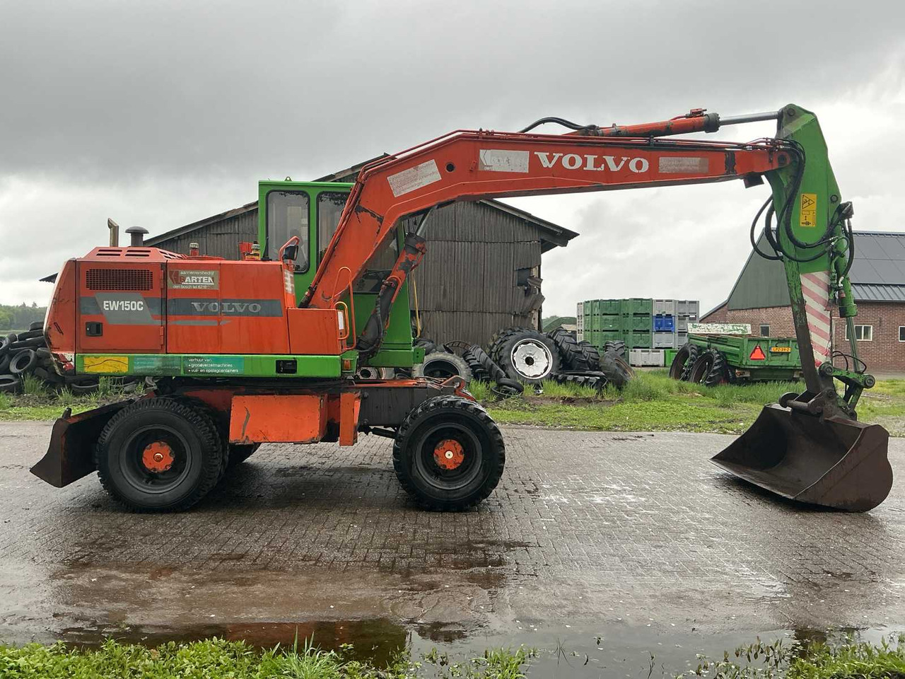 Volvo EW150C - עגורן נייד: תמונה 5 Volvo EW150C - עגורן נייד: תמונה 5