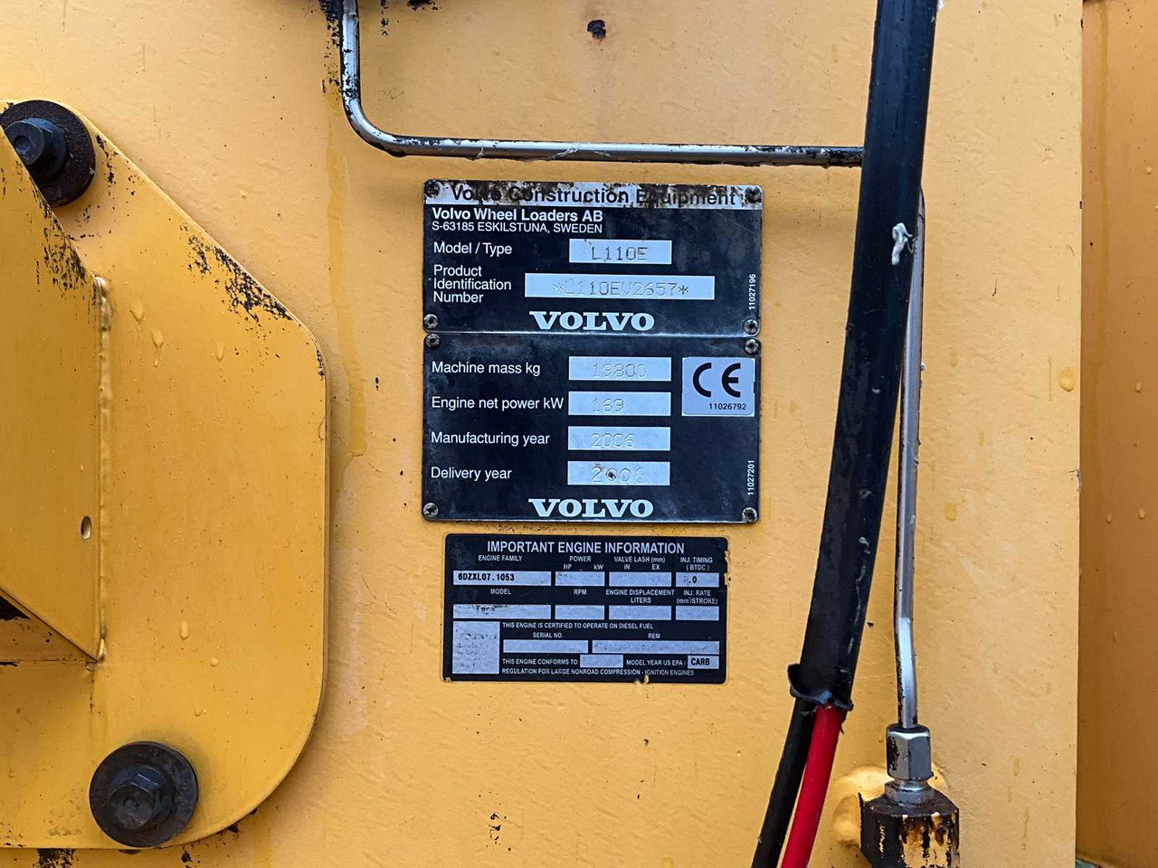 מעמיס גלגלים Volvo L110E: תמונה 29