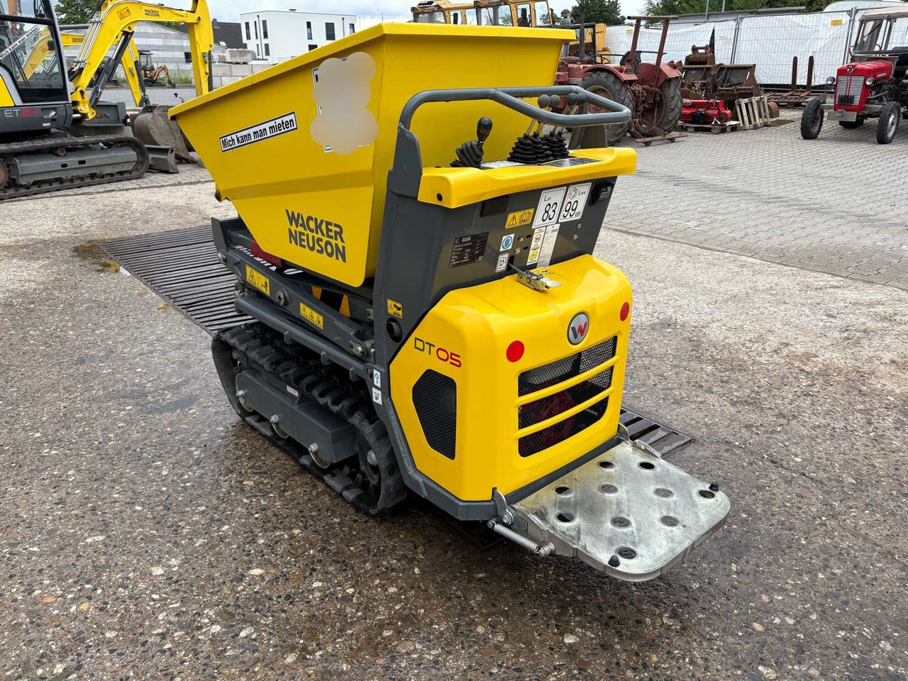 Wacker Neuson DT 05 DT11-01 - מסיר פסולת: תמונה 3 Wacker Neuson DT 05 DT11-01 - מסיר פסולת: תמונה 3
