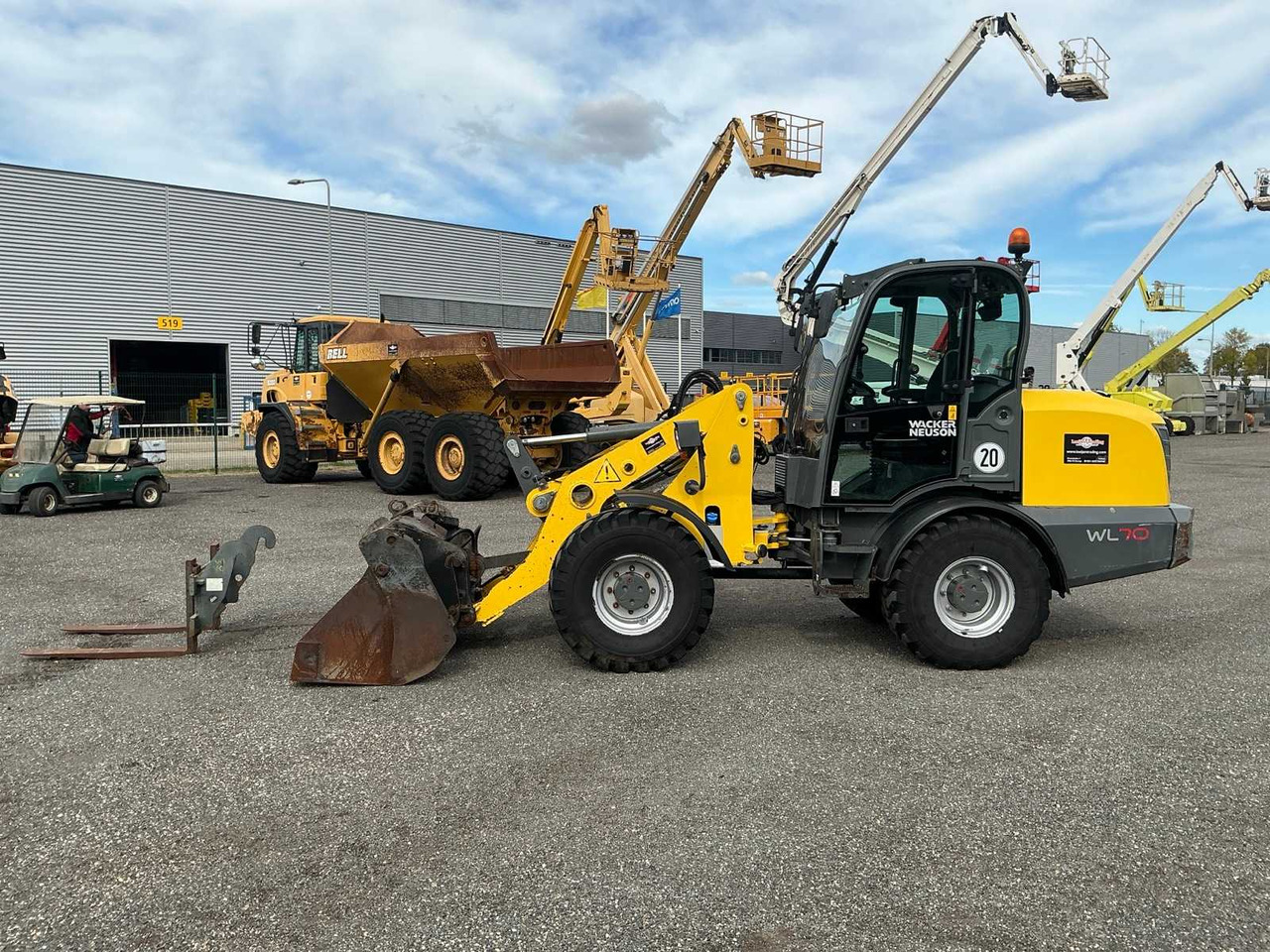 Wacker-Neuson WL70 - מעמיס גלגלים: תמונה 1 Wacker-Neuson WL70 - מעמיס גלגלים: תמונה 1
