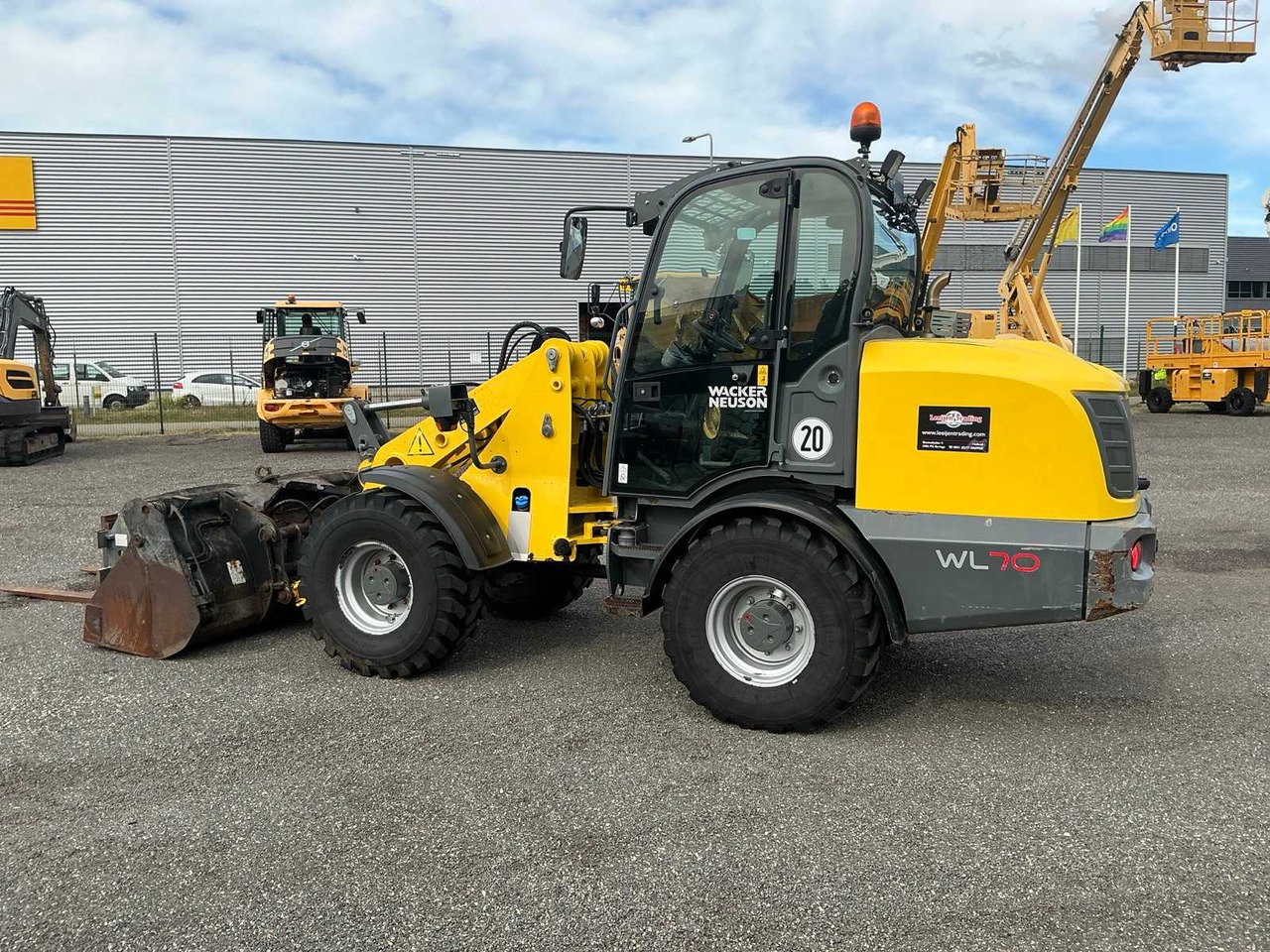 Wacker-Neuson WL70 - מעמיס גלגלים: תמונה 3 Wacker-Neuson WL70 - מעמיס גלגלים: תמונה 3