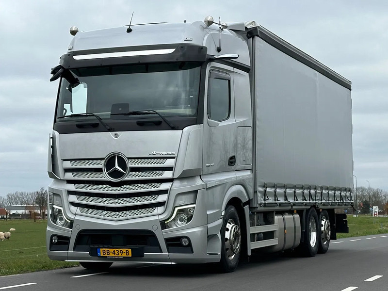Mercedes-Benz Actros ACTROS 2545LL EURO6. 2021. 280dKm!! - משאית וילונות צד: תמונה 1 Mercedes-Benz Actros ACTROS 2545LL EURO6. 2021. 280dKm!! - משאית וילונות צד: תמונה 1