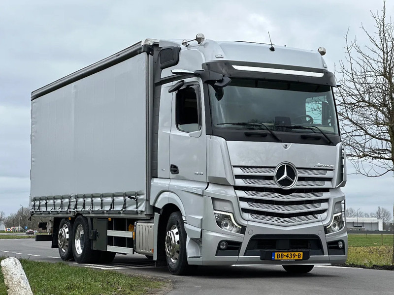 Mercedes-Benz Actros ACTROS 2545LL EURO6. 2021. 280dKm!! - משאית וילונות צד: תמונה 2 Mercedes-Benz Actros ACTROS 2545LL EURO6. 2021. 280dKm!! - משאית וילונות צד: תמונה 2
