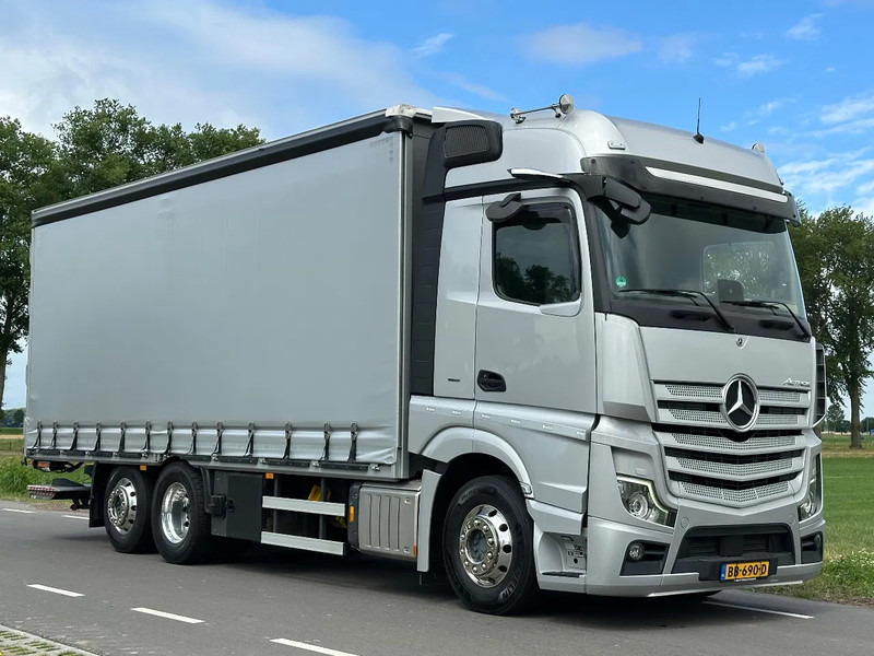 Mercedes-Benz Actros ACTROS 2545LL EURO6. 2021. Schuifzeil Bakwagen met Laadklep. - משאית וילונות צד: תמונה 5 Mercedes-Benz Actros ACTROS 2545LL EURO6. 2021. Schuifzeil Bakwagen met Laadklep. - משאית וילונות צד: תמונה 5