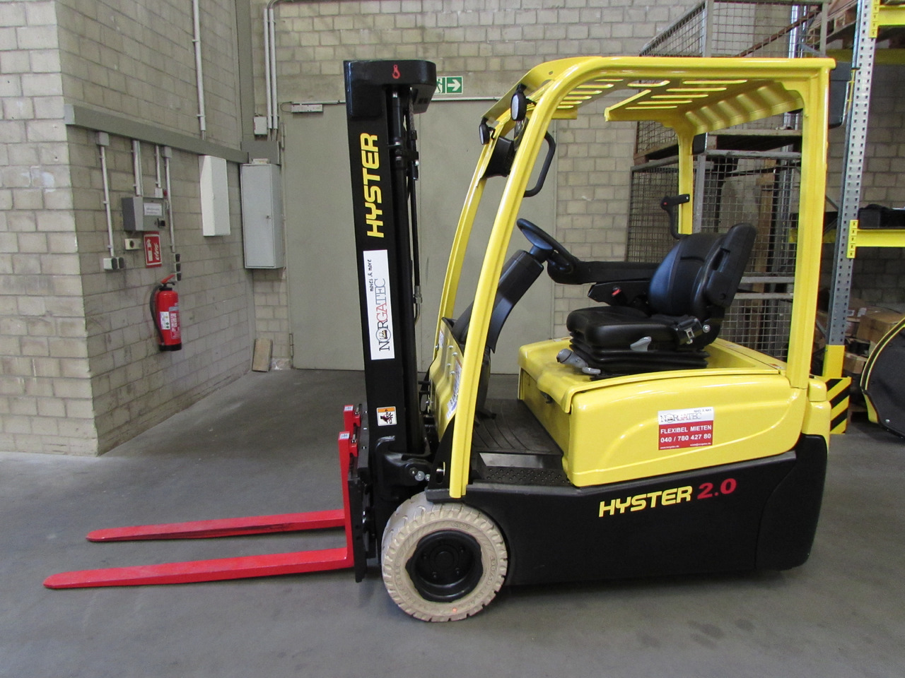 Hyster J2.0XNT MWB - מלגזה חשמלית: תמונה 1 Hyster J2.0XNT MWB - מלגזה חשמלית: תמונה 1