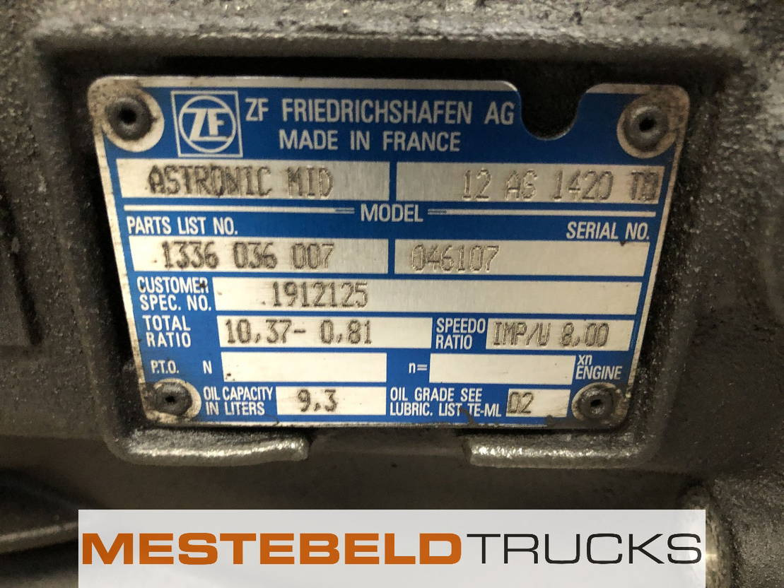 DAF Versnellingsbak 12 AS 1420 TO - תיבת הילוכים וחלקים עבור משאית: תמונה 5 DAF Versnellingsbak 12 AS 1420 TO - תיבת הילוכים וחלקים עבור משאית: תמונה 5
