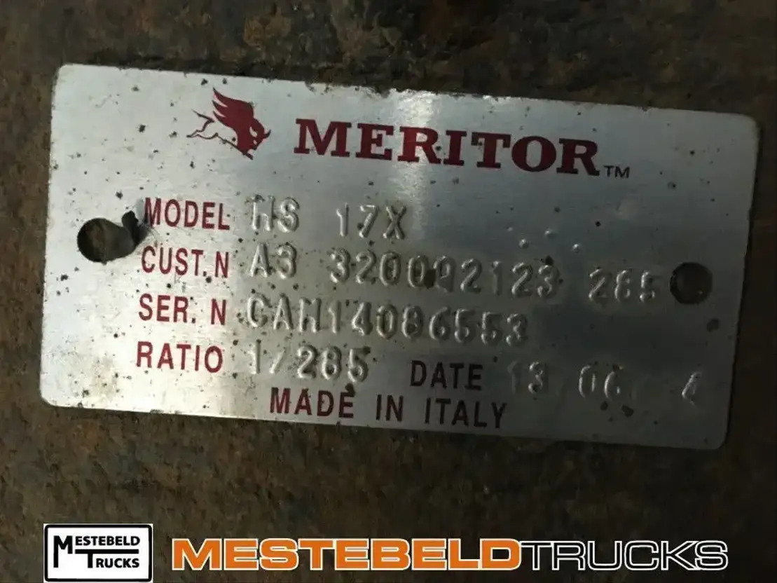 Iveco Differentieel 17X 2,85-1 - סרן אחורי עבור משאית: תמונה 3 Iveco Differentieel 17X 2,85-1 - סרן אחורי עבור משאית: תמונה 3