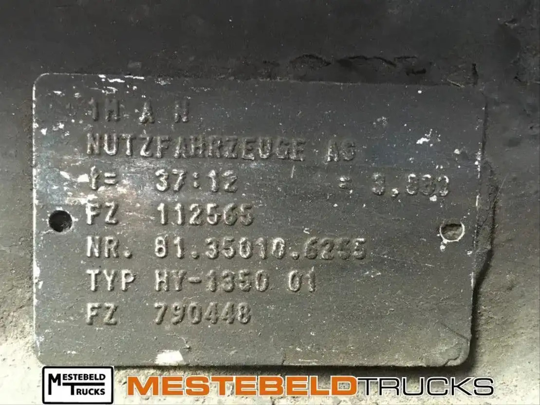 MAN Differentieel HY-1350 - סרן אחורי עבור משאית: תמונה 2 MAN Differentieel HY-1350 - סרן אחורי עבור משאית: תמונה 2