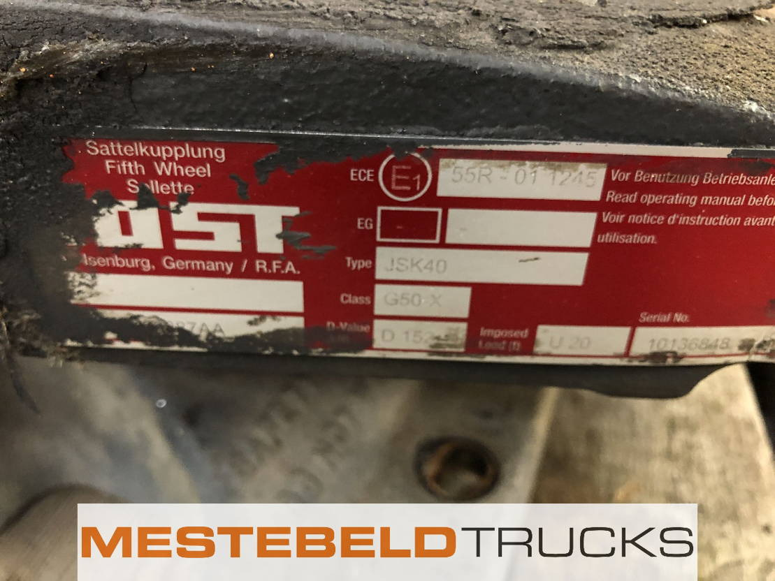 Mercedes-Benz Schotel Jost JSK 40 - מסגרת/ שלדה עבור משאית: תמונה 2 Mercedes-Benz Schotel Jost JSK 40 - מסגרת/ שלדה עבור משאית: תמונה 2
