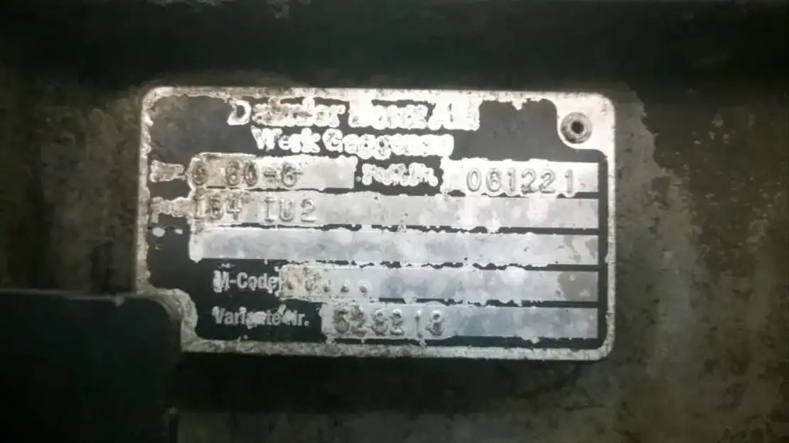 Mercedes-Benz Versnellingsbak G 6-60 - תיבת הילוכים וחלקים עבור משאית: תמונה 1 Mercedes-Benz Versnellingsbak G 6-60 - תיבת הילוכים וחלקים עבור משאית: תמונה 1