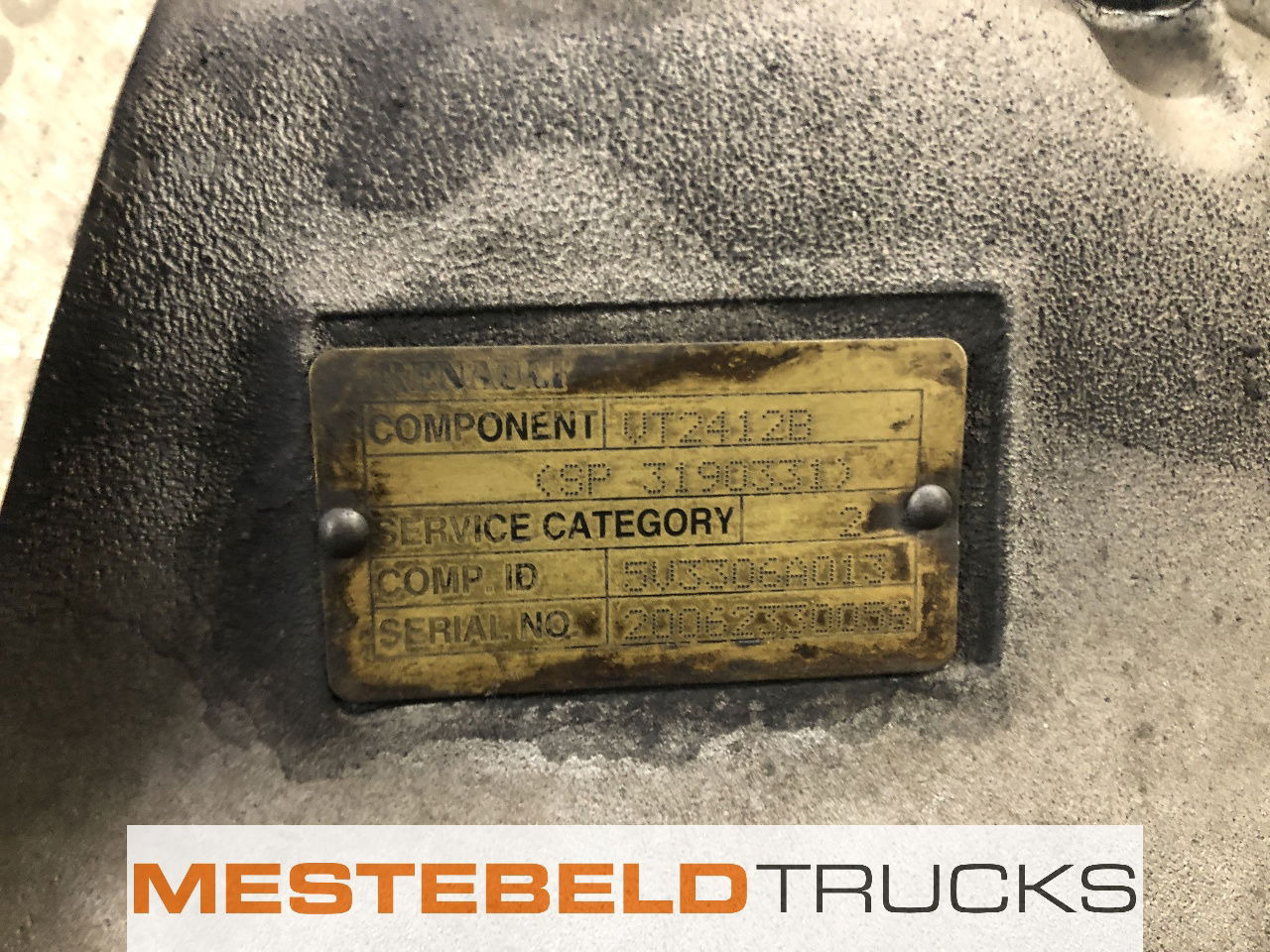 Renault Versn bak VT2412B - תיבת הילוכים וחלקים עבור משאית: תמונה 5 Renault Versn bak VT2412B - תיבת הילוכים וחלקים עבור משאית: תמונה 5