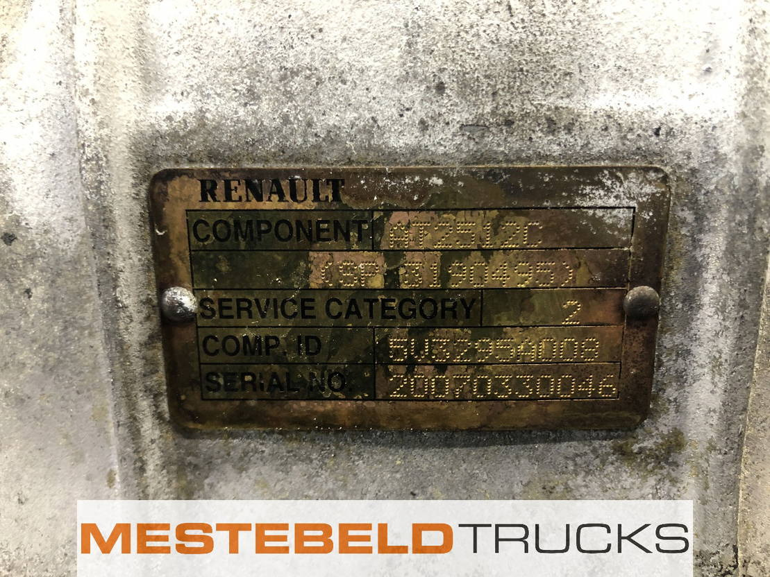 Renault Versnellingsbak AT 2512 C - תיבת הילוכים וחלקים עבור משאית: תמונה 5 Renault Versnellingsbak AT 2512 C - תיבת הילוכים וחלקים עבור משאית: תמונה 5