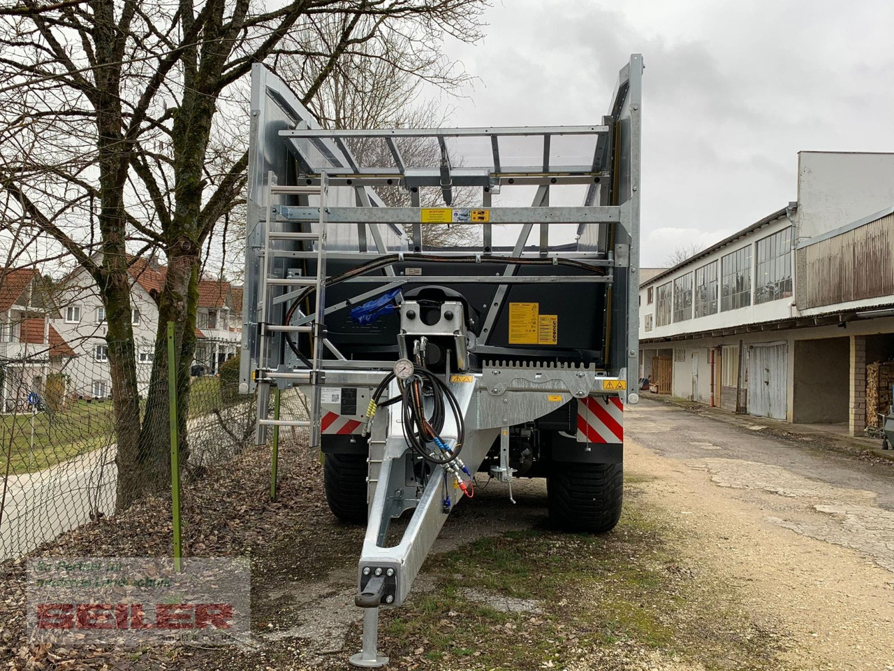 Fliegl ASW 271 C FOX Lenkachse 22,5" 35m³ - עגלת טעינה עצמית: תמונה 2 Fliegl ASW 271 C FOX Lenkachse 22,5" 35m³ - עגלת טעינה עצמית: תמונה 2
