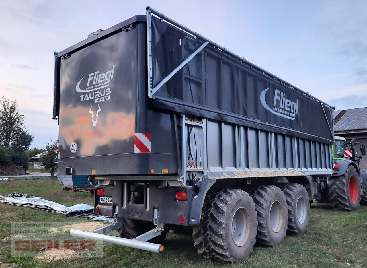 Fliegl ASW 391 TAURUS FOX 50m³ + elektr. ZWL + ISOBUS + Top Lift Light - עגלת טעינה עצמית: תמונה 1 Fliegl ASW 391 TAURUS FOX 50m³ + elektr. ZWL + ISOBUS + Top Lift Light - עגלת טעינה עצמית: תמונה 1