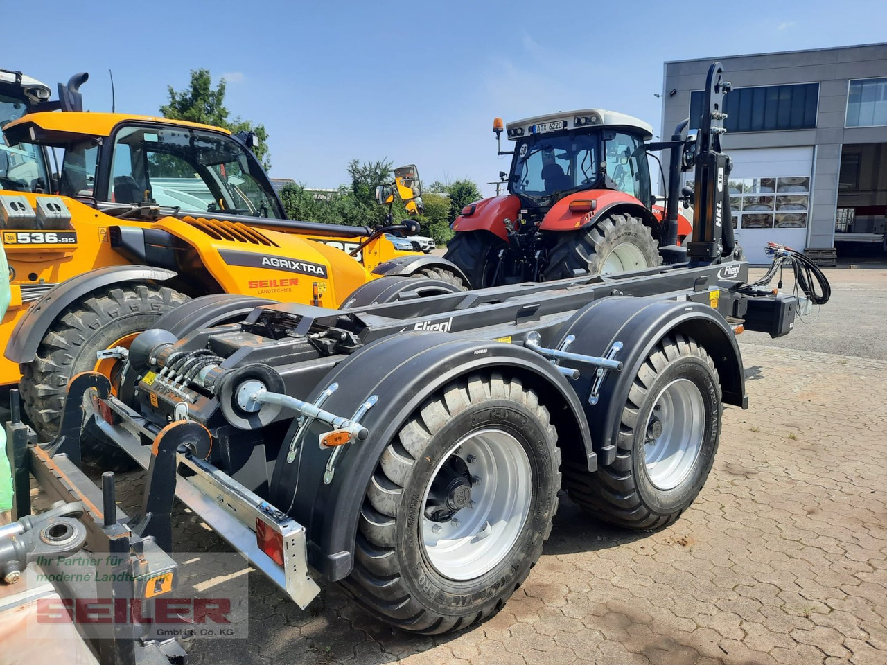 Fliegl HKL 18 Abrollkipper - קרון נגרר מתגלגל/ מדלג: תמונה 3 Fliegl HKL 18 Abrollkipper - קרון נגרר מתגלגל/ מדלג: תמונה 3