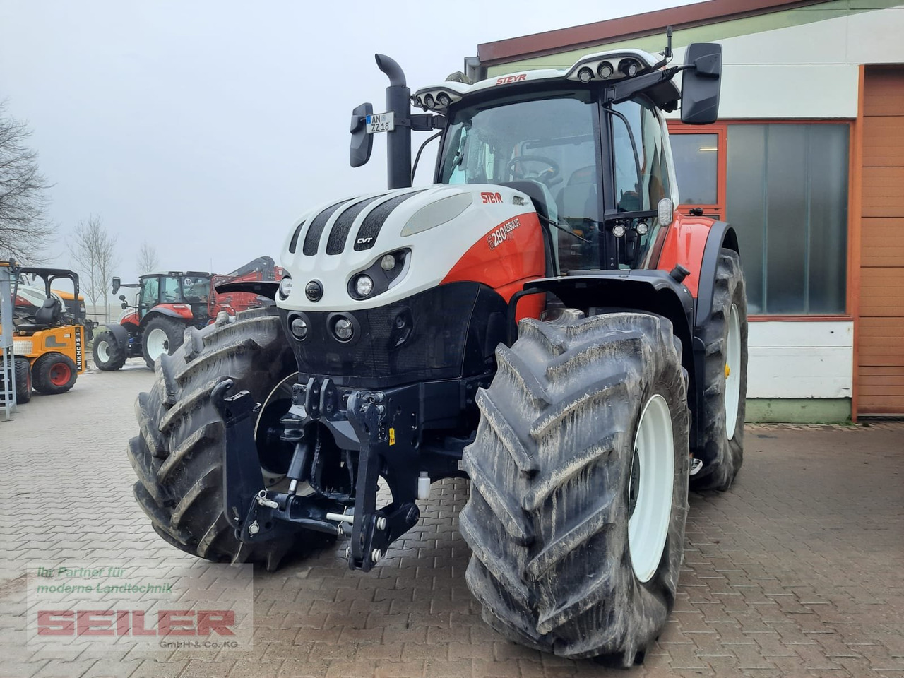 Steyr Absolut 6280 CVT S-Connect - טרקטור חקלאי: תמונה 1 Steyr Absolut 6280 CVT S-Connect - טרקטור חקלאי: תמונה 1