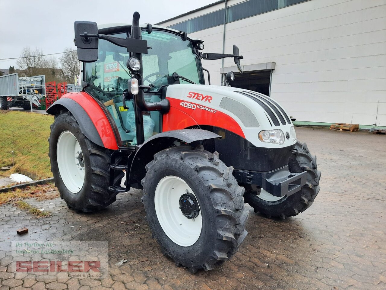 Steyr Kompakt 4080 HILO - טרקטור חקלאי: תמונה 1 Steyr Kompakt 4080 HILO - טרקטור חקלאי: תמונה 1