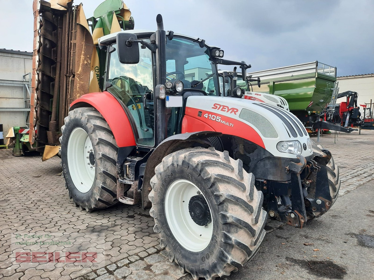 Steyr Multi 4105 EcoTech - טרקטור חקלאי: תמונה 2 Steyr Multi 4105 EcoTech - טרקטור חקלאי: תמונה 2