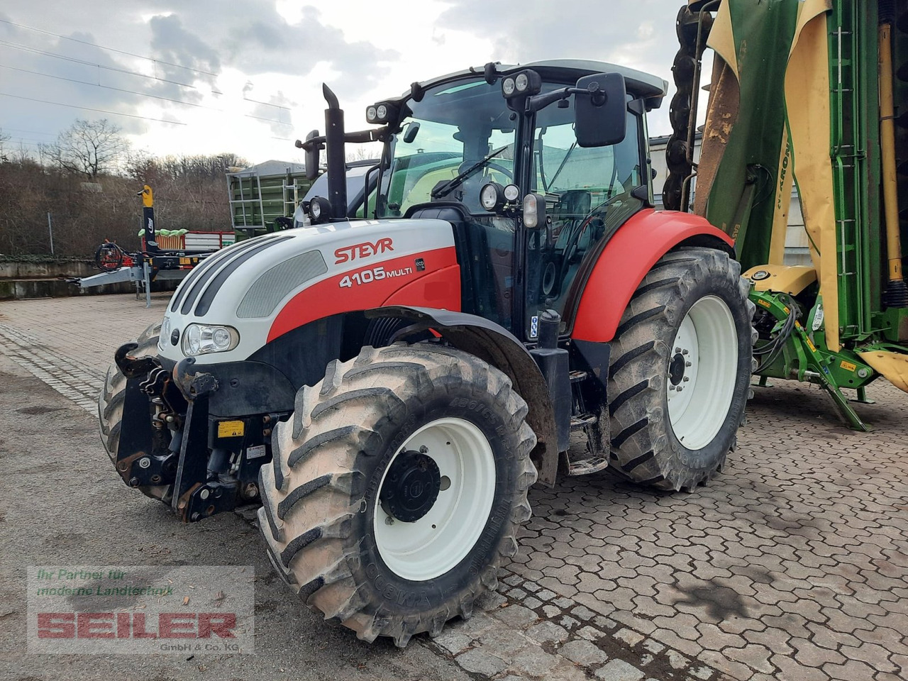 Steyr Multi 4105 EcoTech - טרקטור חקלאי: תמונה 1 Steyr Multi 4105 EcoTech - טרקטור חקלאי: תמונה 1