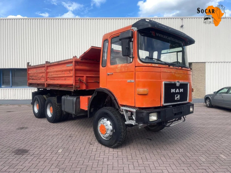 MAN 26.293 6x6 Full steel Kipper - מזהיר: תמונה 1 MAN 26.293 6x6 Full steel Kipper - מזהיר: תמונה 1