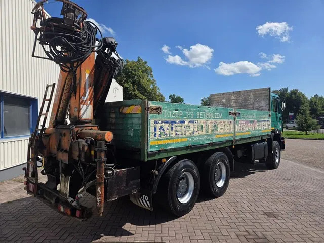 MAN 26.362 6x4 Full spring Euro 2 - משאית צד נופל/ שטוחה, משאית מנוף: תמונה 4 MAN 26.362 6x4 Full spring Euro 2 - משאית צד נופל/ שטוחה, משאית מנוף: תמונה 4