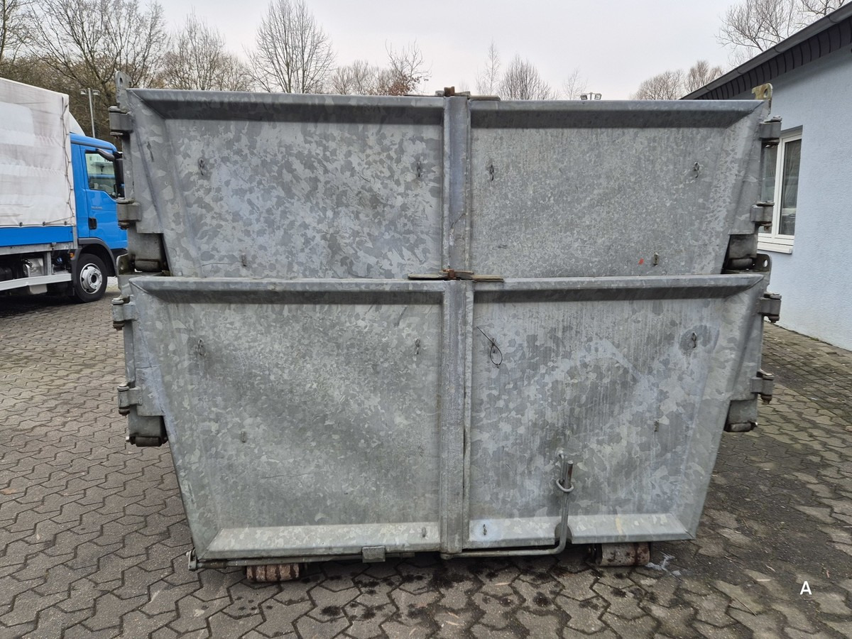 Abrollcontainer verzinkt, stapelbar, 1570mm 4.0m - קרון נגרר מוביל מכולות/ החלפת גוף: תמונה 5 Abrollcontainer verzinkt, stapelbar, 1570mm 4.0m - קרון נגרר מוביל מכולות/ החלפת גוף: תמונה 5
