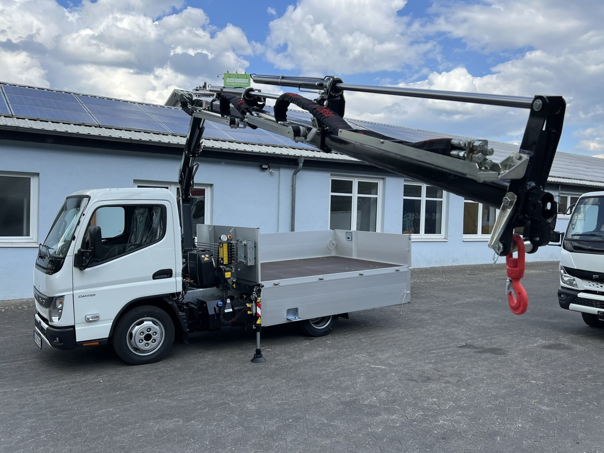 FUSO 3S15 Alu Pritsche 2.80m Ladekran Bohrgerät - כלי רכב מסחרי במיטה שטוחה: תמונה 4 FUSO 3S15 Alu Pritsche 2.80m Ladekran Bohrgerät - כלי רכב מסחרי במיטה שטוחה: תמונה 4