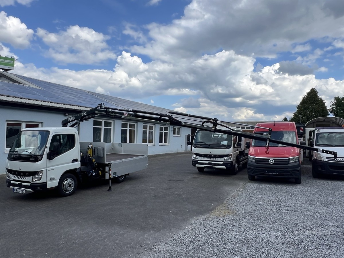 FUSO 3S15 Alu Pritsche 2.80m Ladekran Bohrgerät - כלי רכב מסחרי במיטה שטוחה: תמונה 5 FUSO 3S15 Alu Pritsche 2.80m Ladekran Bohrgerät - כלי רכב מסחרי במיטה שטוחה: תמונה 5