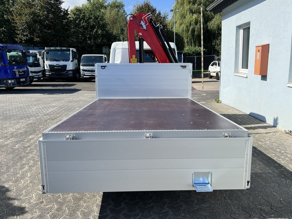 חָדָשׁ כלי רכב מסחרי במיטה שטוחה FUSO 3S15 Alu Pritsche Ladekran 34S 3 x hydr.: תמונה 14