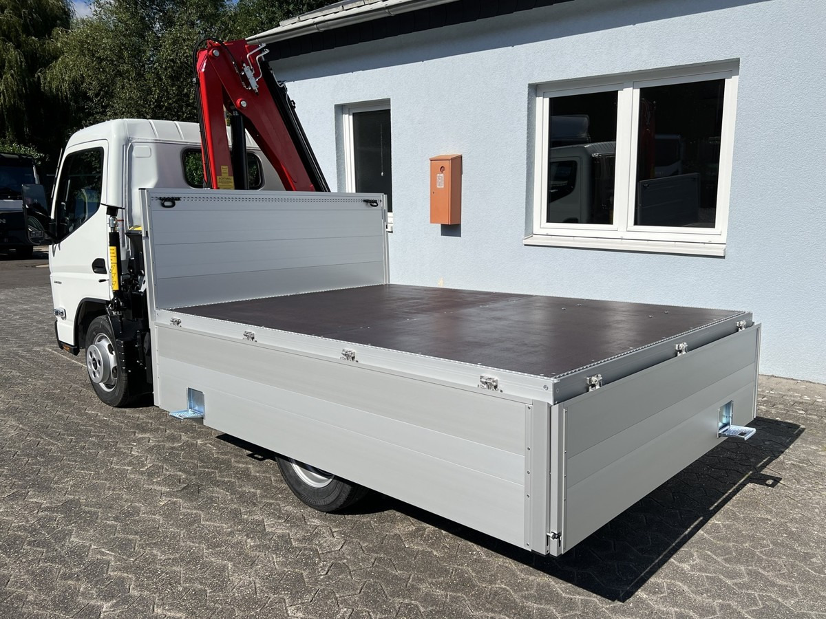 חָדָשׁ כלי רכב מסחרי במיטה שטוחה FUSO 3S15 Alu Pritsche Ladekran 34S 3 x hydr.: תמונה 13