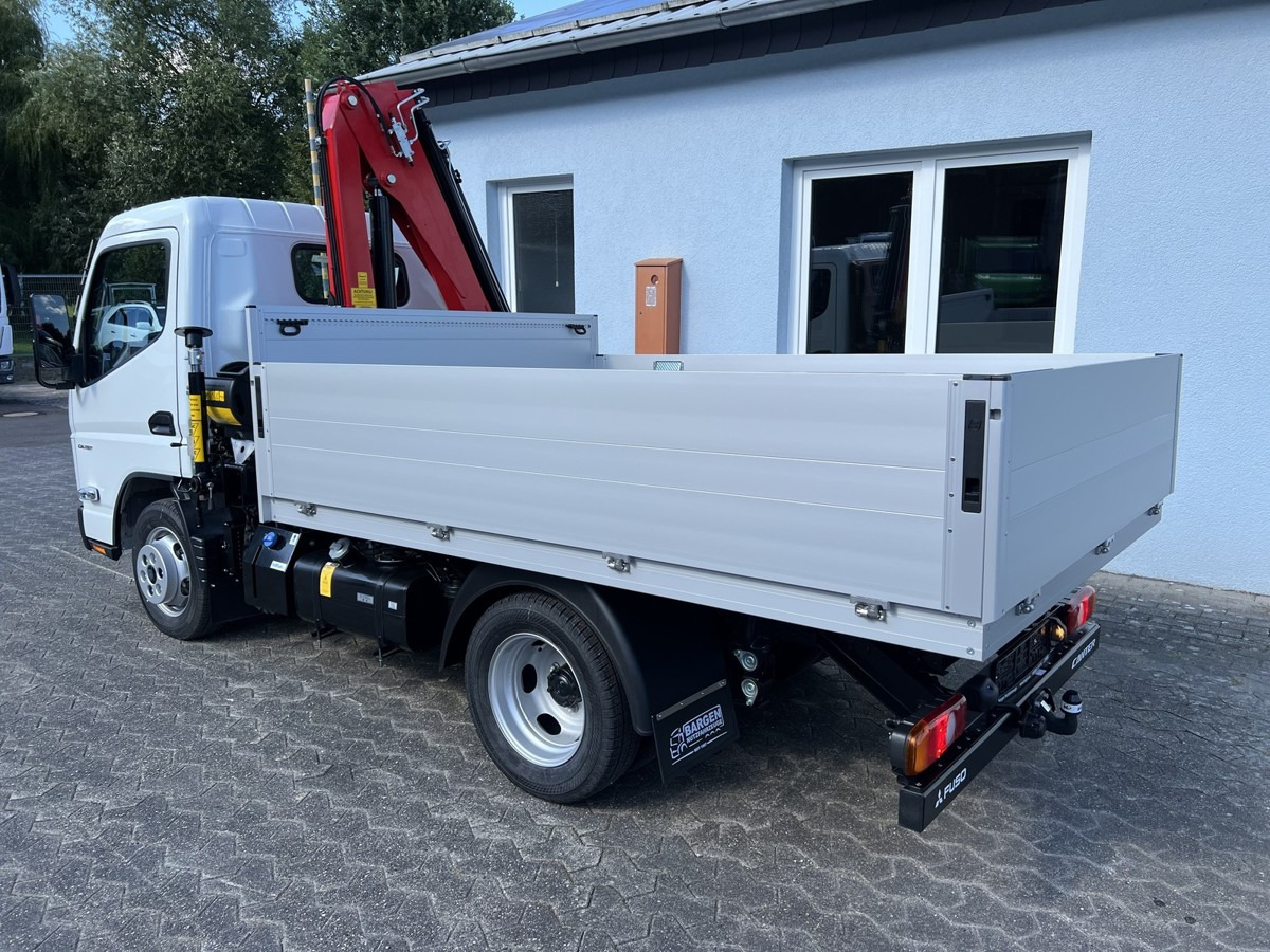 חָדָשׁ כלי רכב מסחרי במיטה שטוחה FUSO 3S15 Alu Pritsche Ladekran 34S 3 x hydr.: תמונה 15