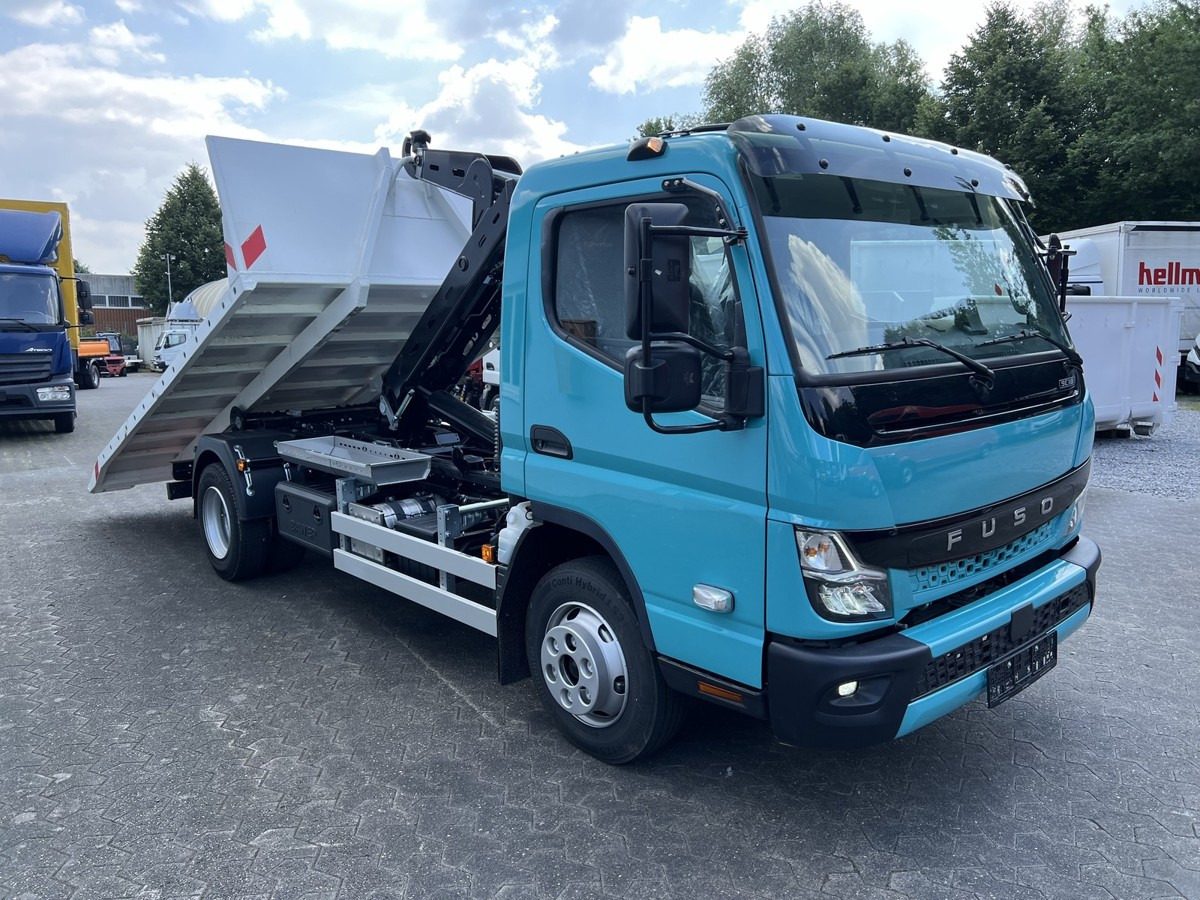 FUSO Canter FUSO 9C18 City Abrollkipper Krokbil Color - משאית הרמת וו, משאית מנוף: תמונה 3 FUSO Canter FUSO 9C18 City Abrollkipper Krokbil Color - משאית הרמת וו, משאית מנוף: תמונה 3