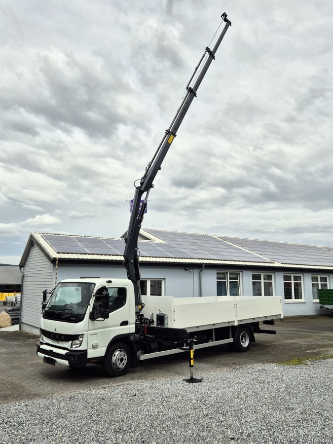 FUSO FUSO 9C18 Canter Alu Pritsche 5.5m Kran 3x hydr. - כלי רכב מסחרי במיטה שטוחה: תמונה 2 FUSO FUSO 9C18 Canter Alu Pritsche 5.5m Kran 3x hydr. - כלי רכב מסחרי במיטה שטוחה: תמונה 2