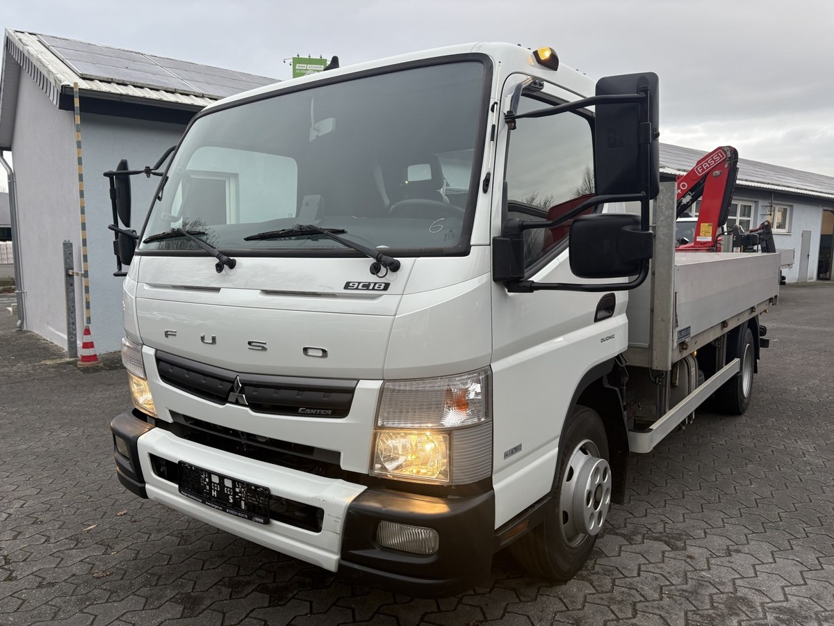 FUSO FUSO 9C18 Canter Pritsche 3.8m Kran 2x hydr. - כלי רכב מסחרי במיטה שטוחה: תמונה 2 FUSO FUSO 9C18 Canter Pritsche 3.8m Kran 2x hydr. - כלי רכב מסחרי במיטה שטוחה: תמונה 2