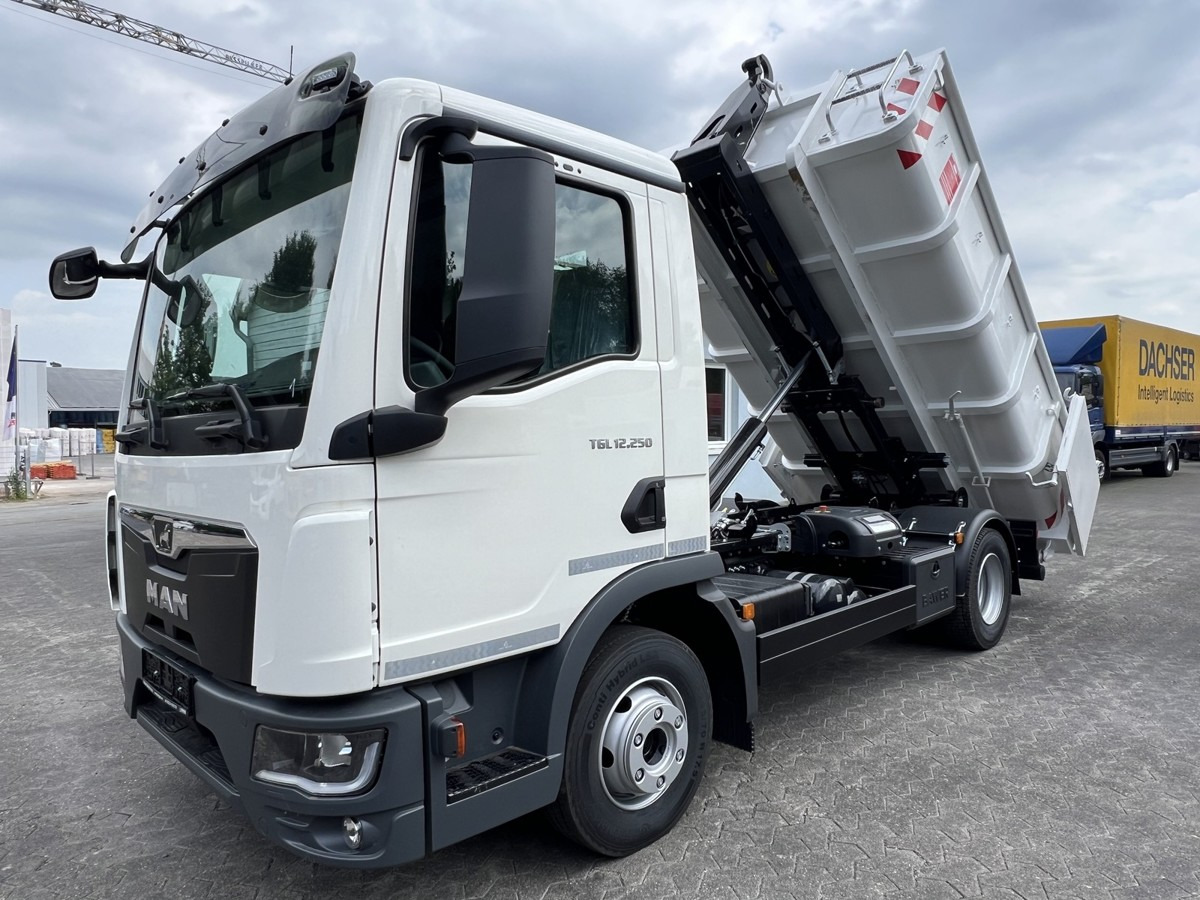 MAN TGL 12.250 BL NEU City Abrollkipper PowerMatic s - משאית הרמת וו: תמונה 2 MAN TGL 12.250 BL NEU City Abrollkipper PowerMatic s - משאית הרמת וו: תמונה 2