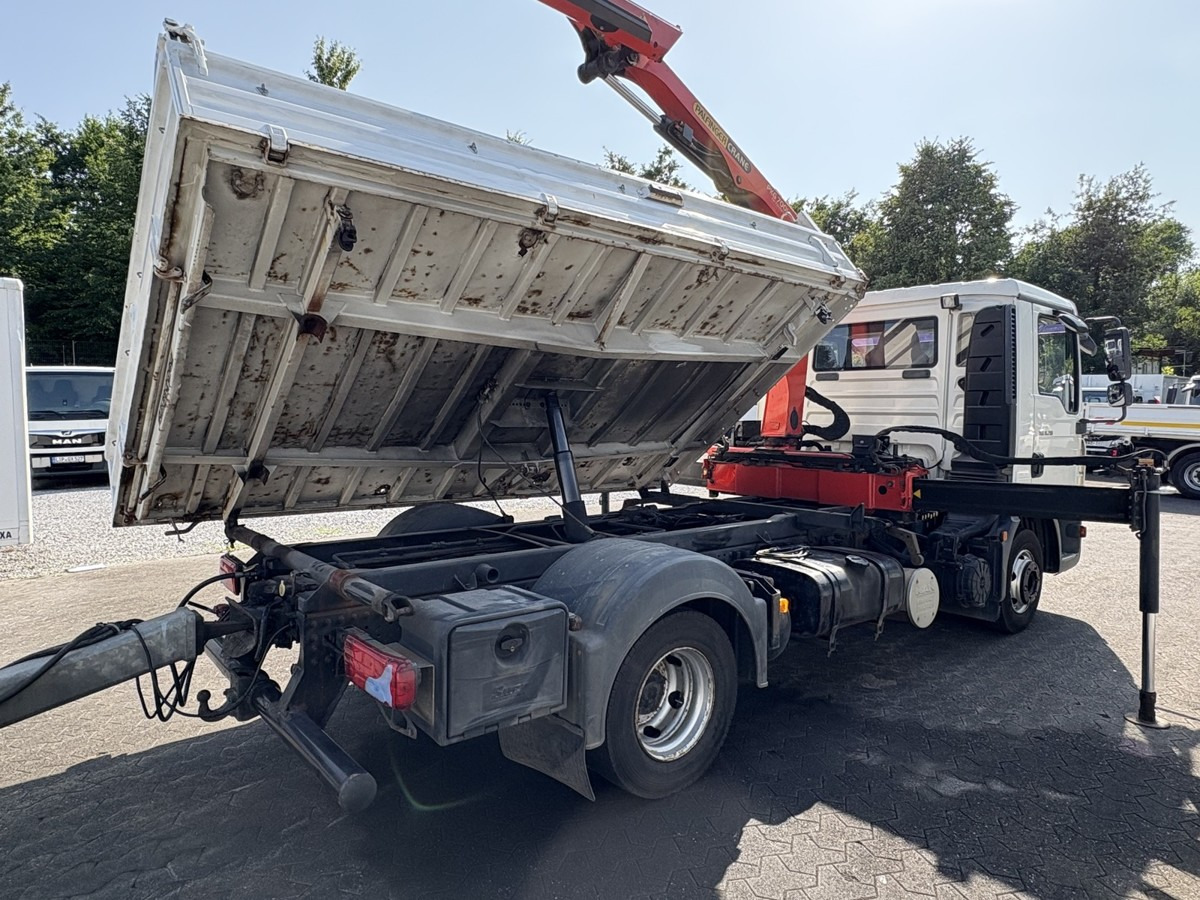 MAN TGL 8.210 Meiller Dreiseitenkipper mit Ladekran - כלי רכב מסחרי מזהיר: תמונה 5 MAN TGL 8.210 Meiller Dreiseitenkipper mit Ladekran - כלי רכב מסחרי מזהיר: תמונה 5