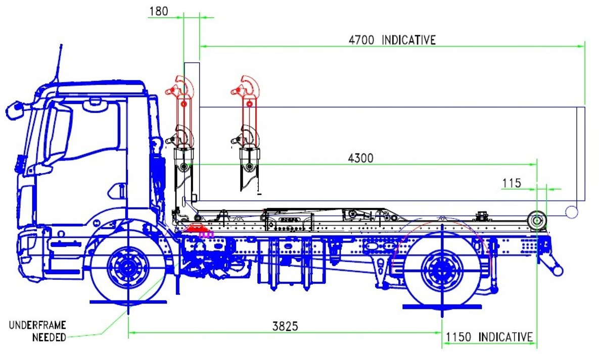 MAN TGM 15.250 Abrollkipper hydr. Haken 900-1570mm - משאית הרמת וו: תמונה 2 MAN TGM 15.250 Abrollkipper hydr. Haken 900-1570mm - משאית הרמת וו: תמונה 2
